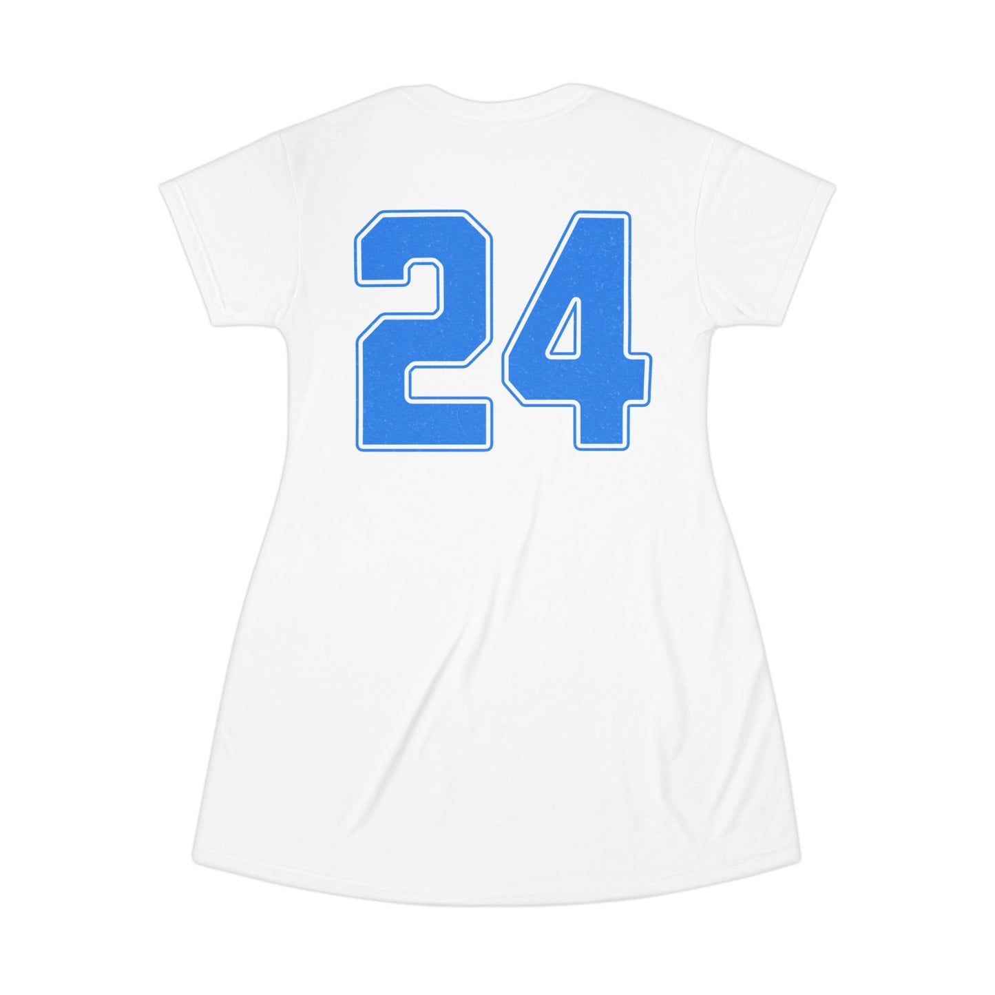 Latina 24 University T-Shirt Dress - Casual Comfort for College Life