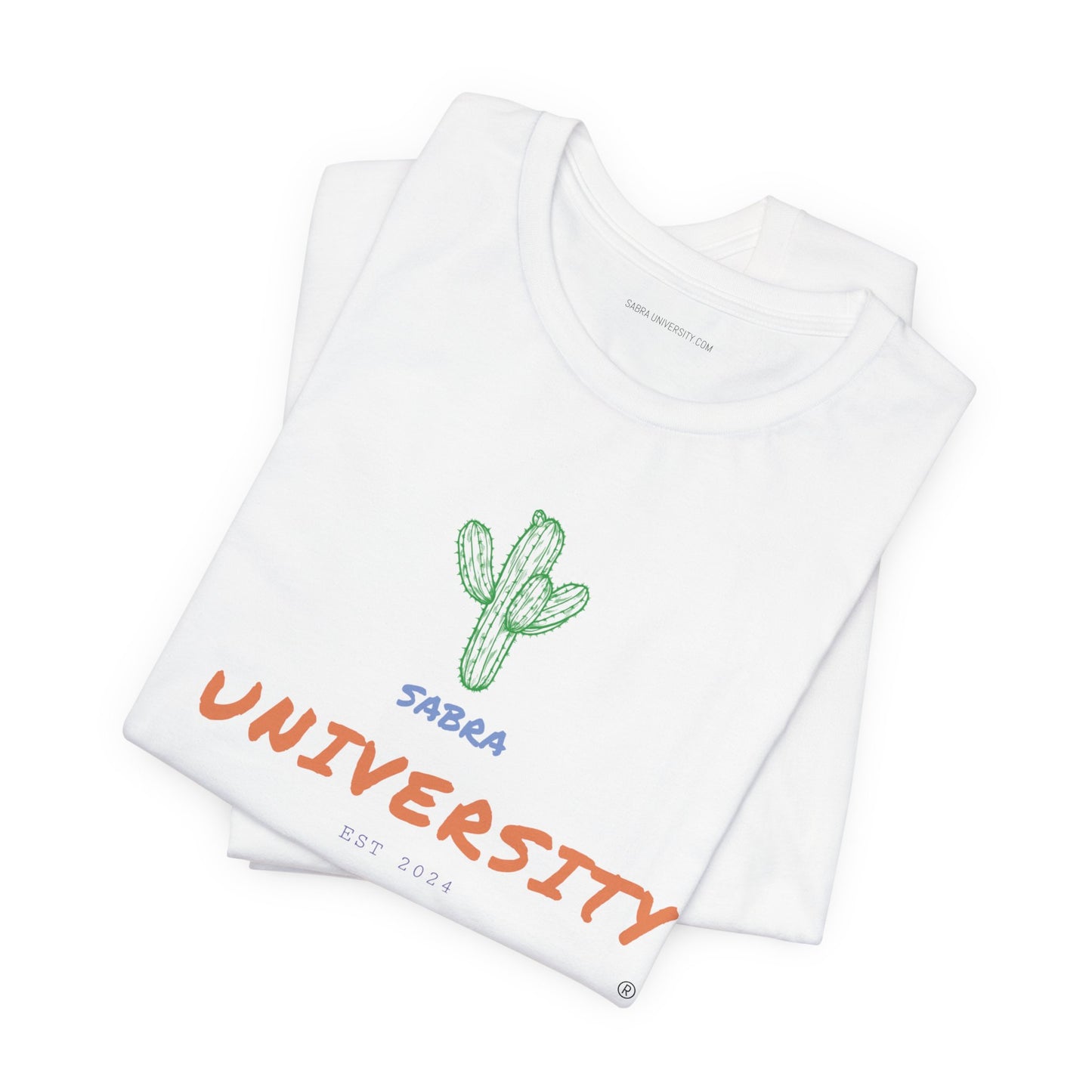 Sabra University Tee - Unisex Short Sleeve T-Shirt - Trendy College Vibes