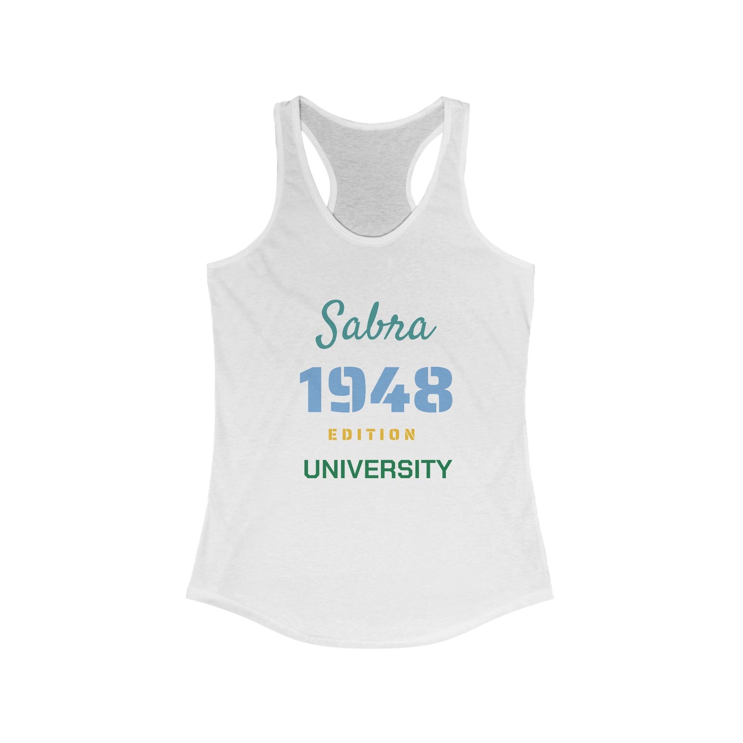 Women's Racerback Tank - Sabra University Edition 1948