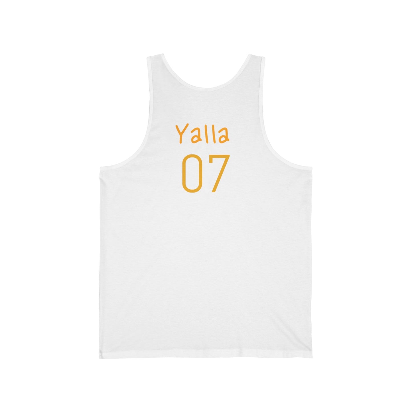 Sabra University-Unisex Jersey Tank - Yalla Cactus Design